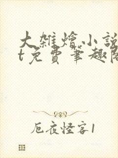 大杂烩小说txt免费笔趣阁