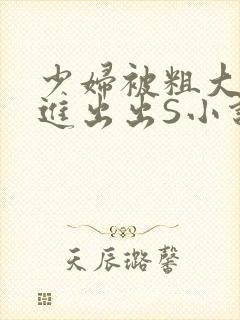 少妇被粗大猛进进出出S小说