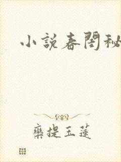 小说春闺秘史