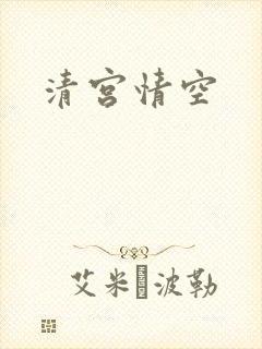 清宫情空