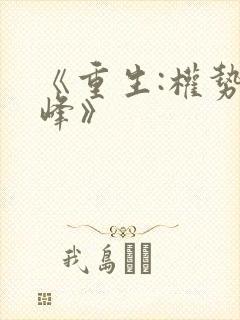 《重生:权势巅峰》