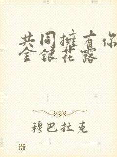 共同拥有你by金银花露