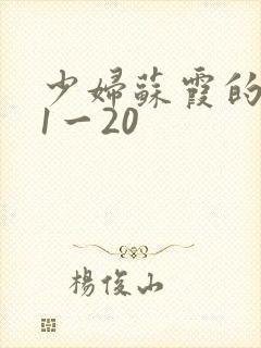 少妇苏霞的沉沦1一20