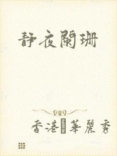静夜阑珊