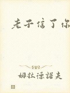 老子信了你的邪