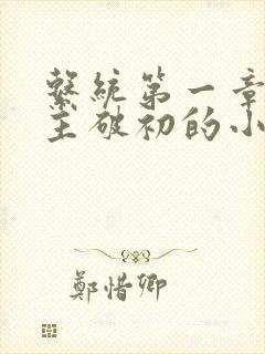 系统第一章给宿主破初的小说
