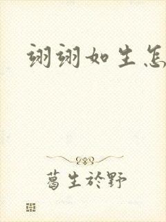 翊翊如生怎么读