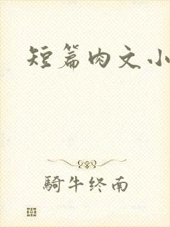 短篇肉文小说