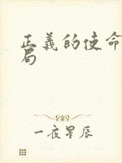 正义的使命大结局