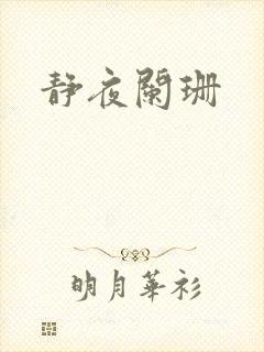 静夜阑珊