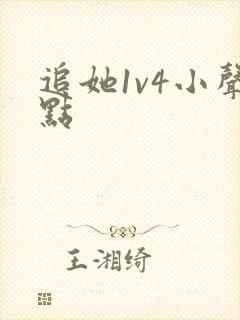 追她1v4小声点