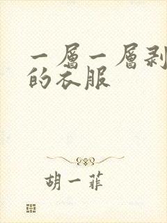 一层一层剥开你的衣服