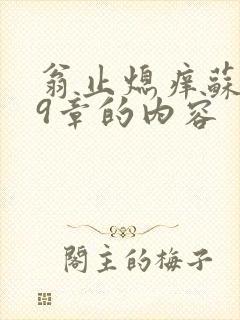 翁止熄痒苏钥第9章的内容