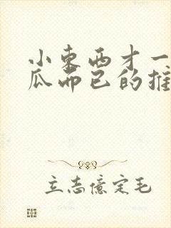 小东西才一根黄瓜而已的推荐书