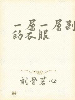 一层一层剥掉你的衣服
