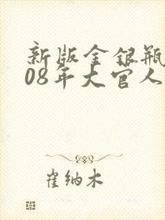 新版金银瓶2008年大官人