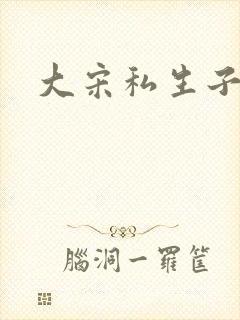 大宋私生子