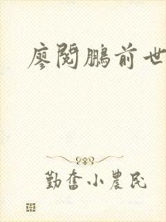 廖阅鹏前世今生