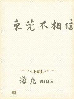 东莞不相信眼泪