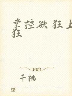 掌控欲 狂上加狂