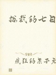 总裁的七日索情