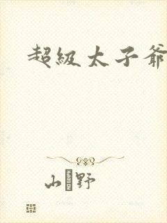 超级太子爷