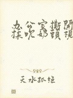 办公室撕开奶罩揉吮奶头视频