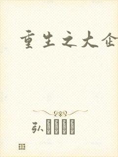 重生之大企业家