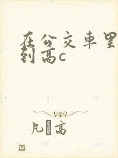 在公交车里c弄到高c