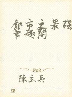 都市之最强狂兵笔趣阁