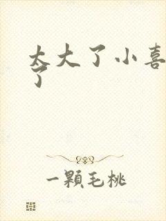 太大了小喜涨死了