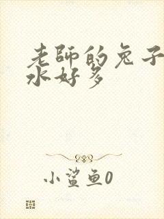 老师的兔子好软水好多