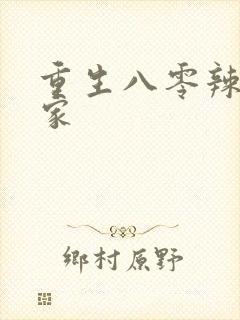 重生八零辣妻当家