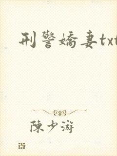 刑警娇妻txt