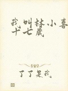 我叫林小喜今年十七岁