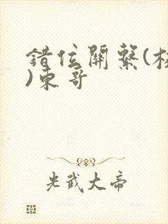 错位关系(校园)东哥