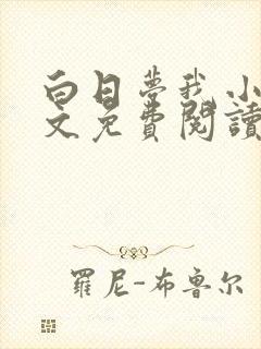 白日梦我小说全文免费阅读