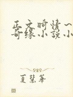 正文畸情～内裤奇缘小说小茹