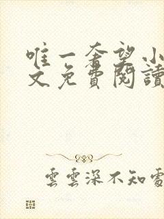 唯一奢望小说全文免费阅读