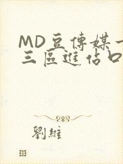 MD豆传媒一二三区进站口在线