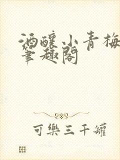 酒酿小青梅po笔趣阁