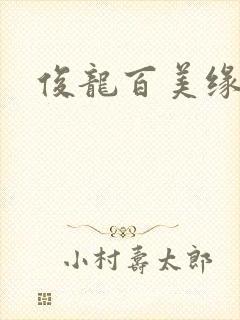 俊龙百美缘小说