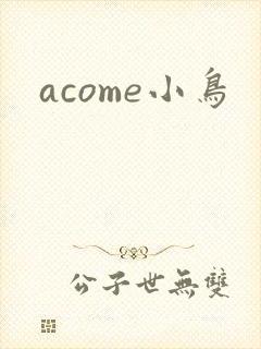 acome小鸟