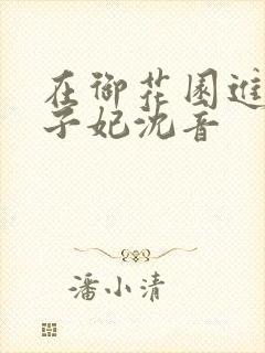 在御花园进入太子妃沈音