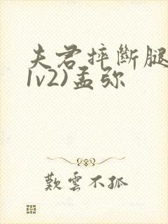 夫君摔断腿后(1v2)孟弥