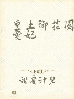 皇上御花园中要爱妃