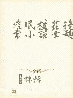 催眠校花后的日常小说笔趣阁