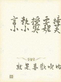 言教授要撞坏了小小奥妮芙原文