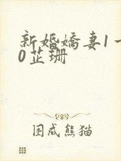 新婚娇妻1一40芷珊