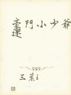 豪门小少爷是财迷